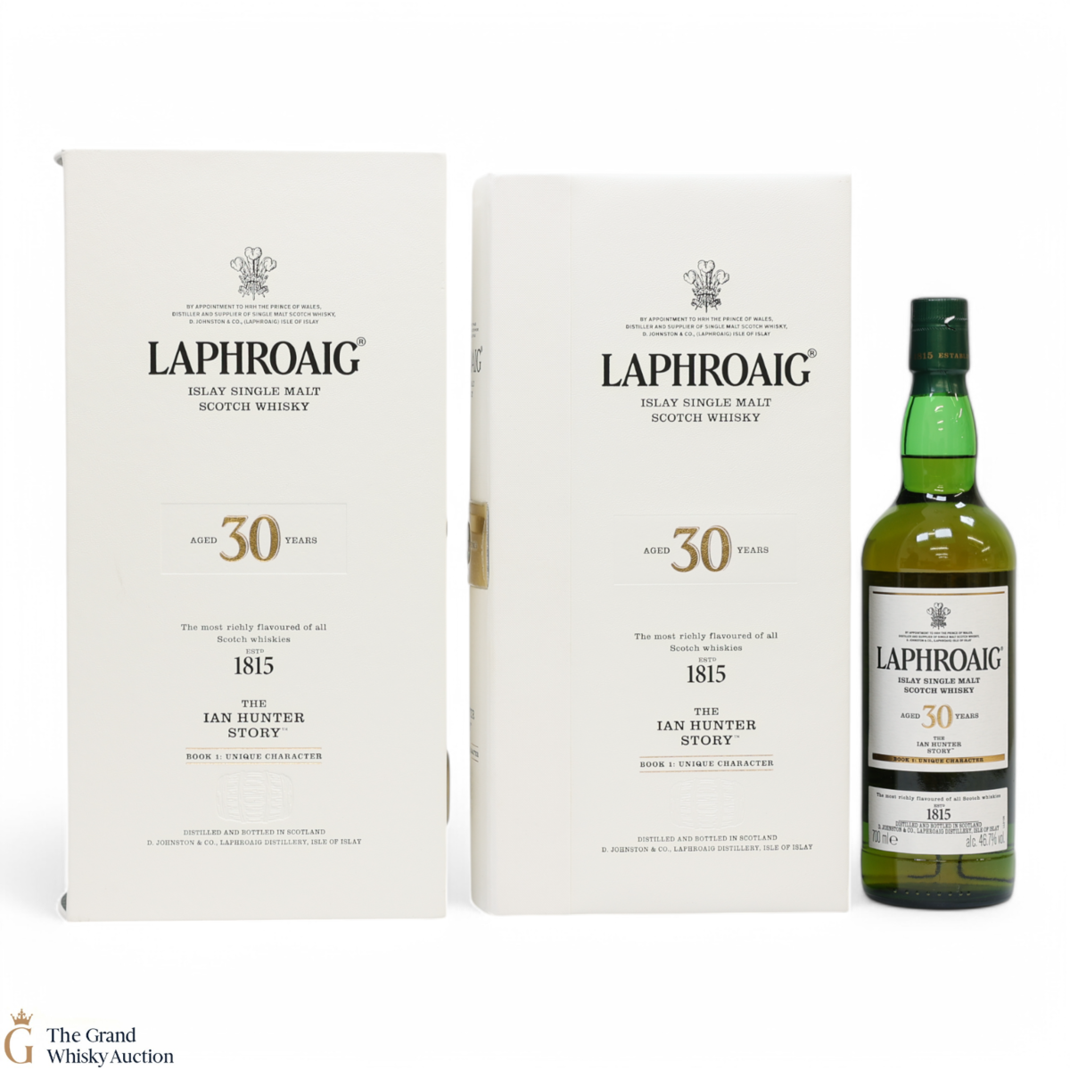 Laphroaig - 30 Year Old - The Ian Hunter Story - Book 1: Unique Character