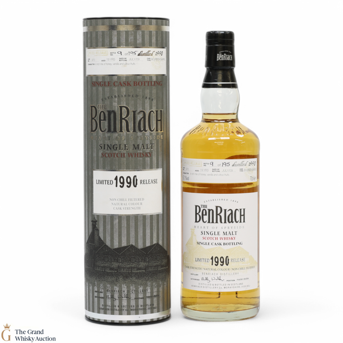 Benriach - 19 Year Old 1990 - Single Cask #970