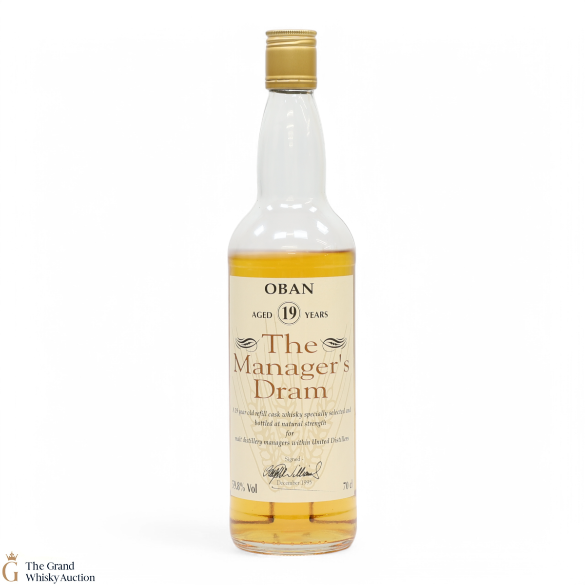 Oban - 19 Year Old - 1995 Managers Dram
