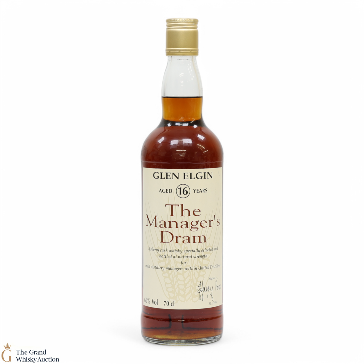 Glen Elgin - 16 Year Old 1993 - Manager's Dram