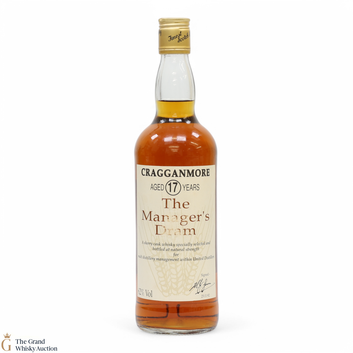 Cragganmore - 17 Year Old 1992 - Manager's Dram (75cl)