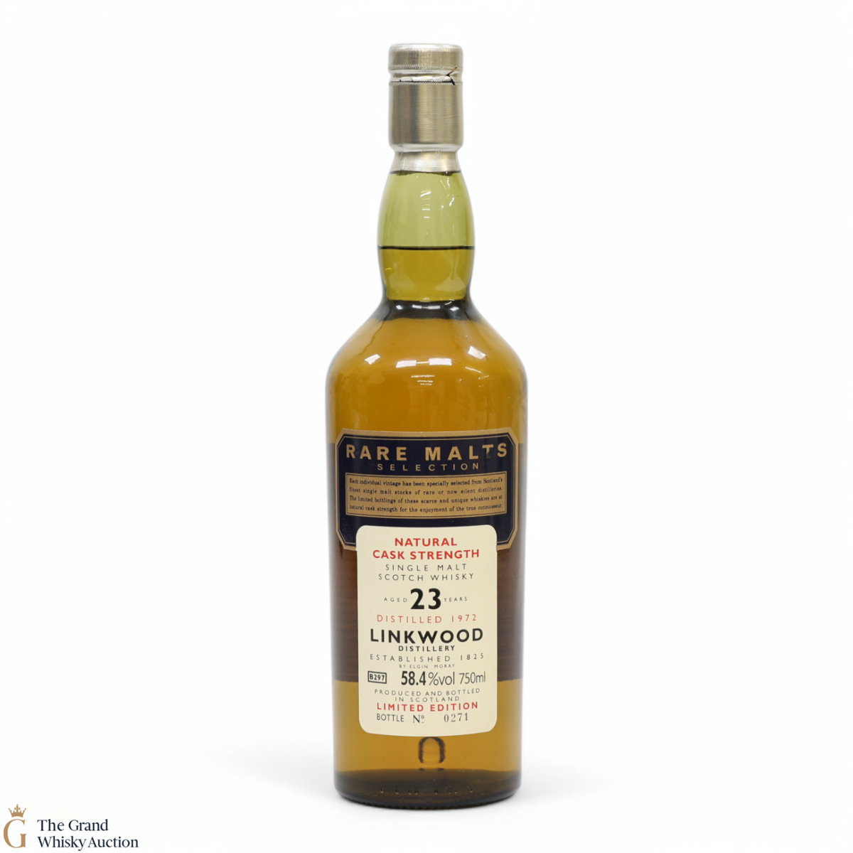 Linkwood - 23 Year Old 1972 - Rare Malts 58.4% (75cl)