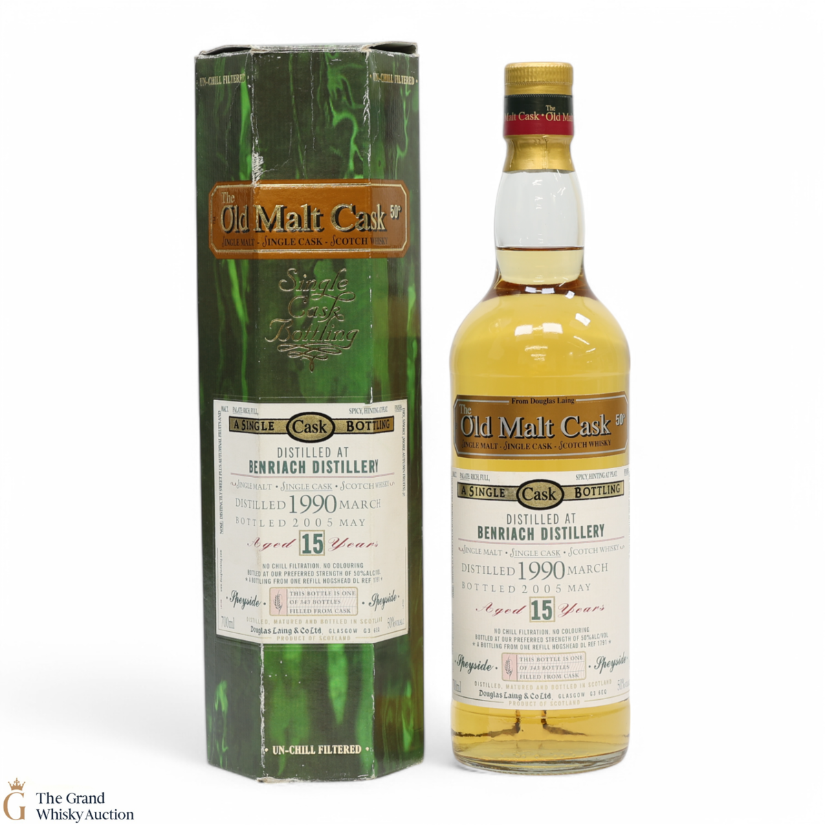 Benriach - 15 Year Old 1990 - The Old Malt Cask