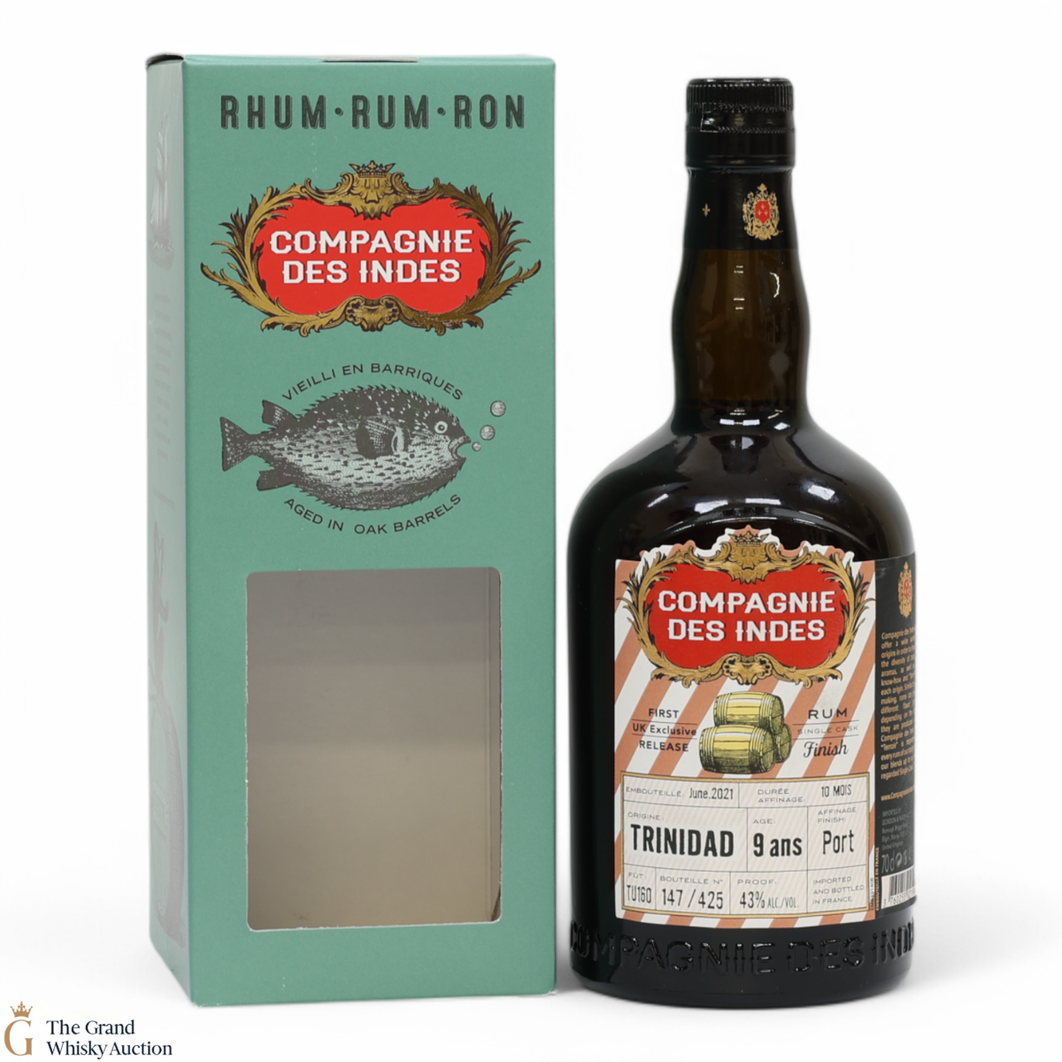 Compagnie des Indes - 9 Year Old - Trinidad Port Finish
