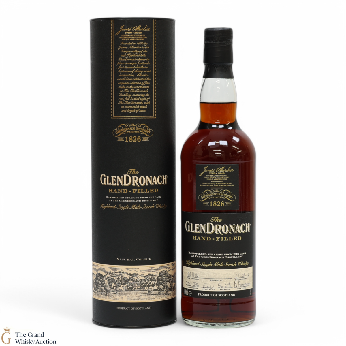 Glendronach - 9 Year Old 2014 Hand Filled Cask Strength PX #296