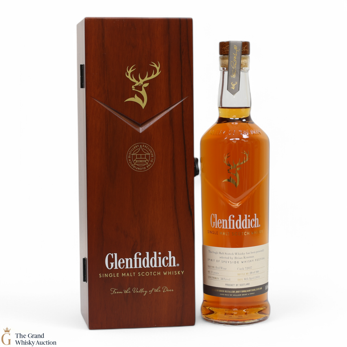 Glenfiddich - 11 Year Old - Red Wine Cask #72037 - Spirit of Speyside 2024