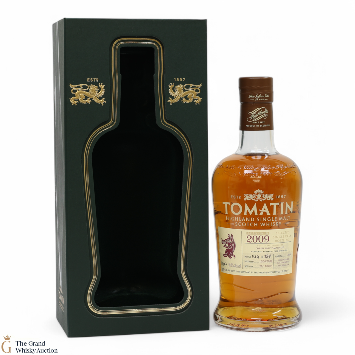 Tomatin - 2009 Red Wine Cask #3504 For Cheese And Tomatin