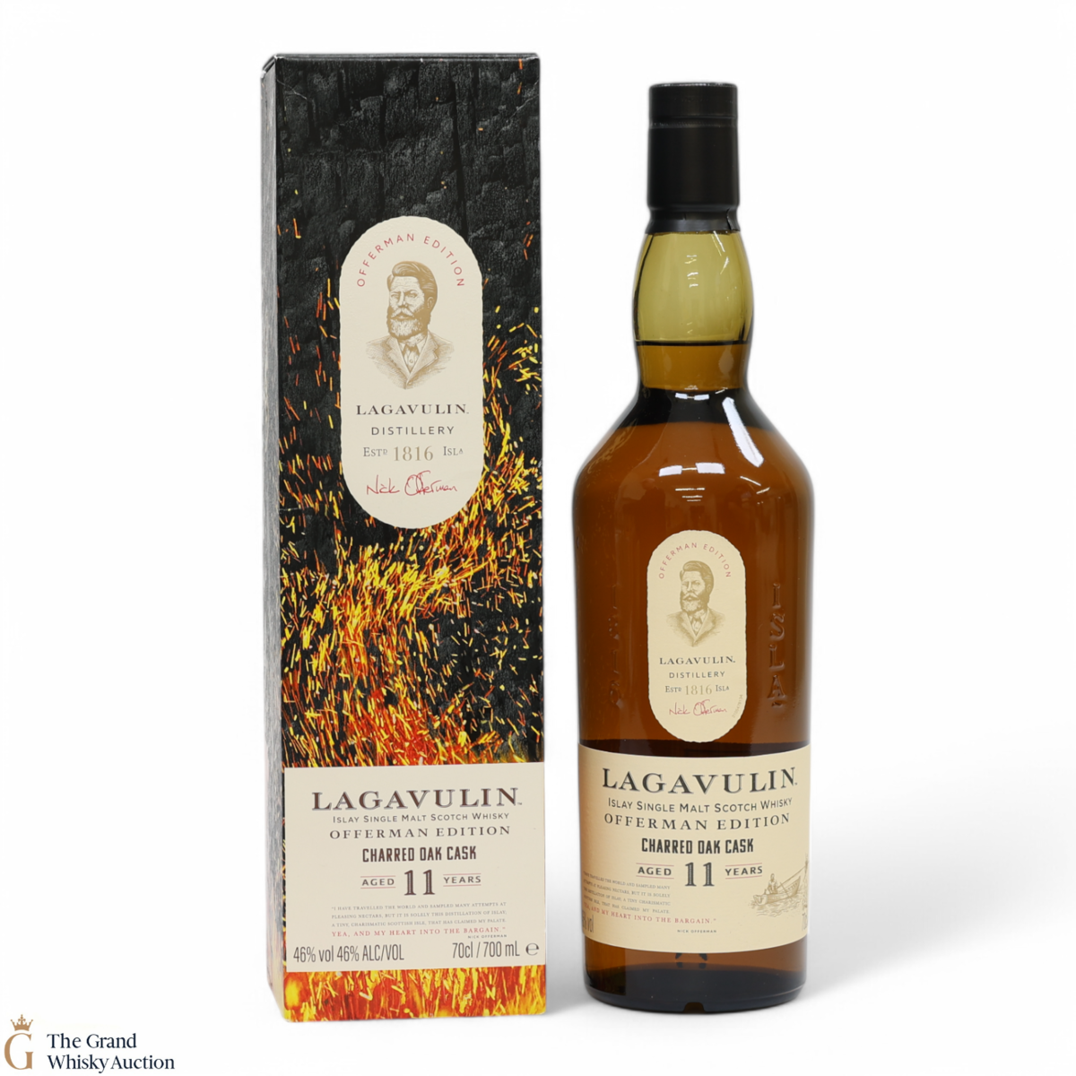 Lagavulin - 11 Year Old - Offerman Edition - Charred Oak Cask 