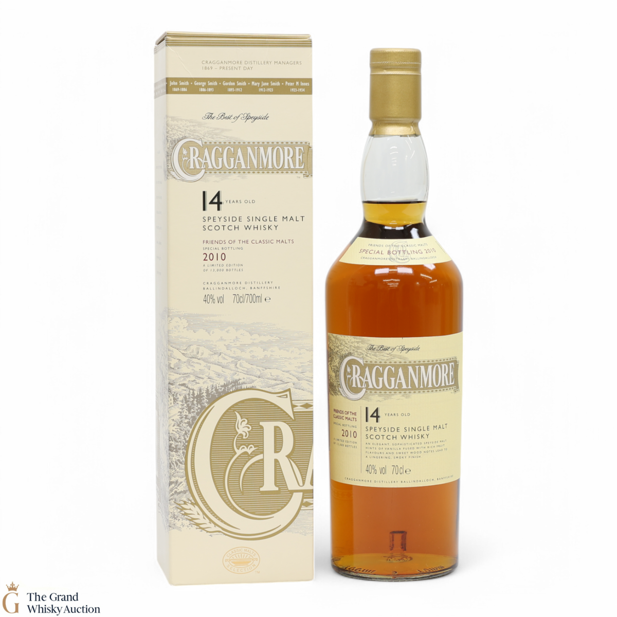 Cragganmore - 14 Year Old - Friends of the Classic Malts 2010