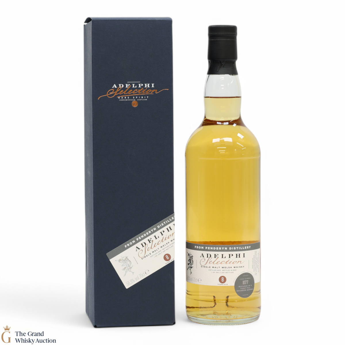 Penderyn - 8 Year Old 2015 - Bourbon Cask #1177 - Adelphi