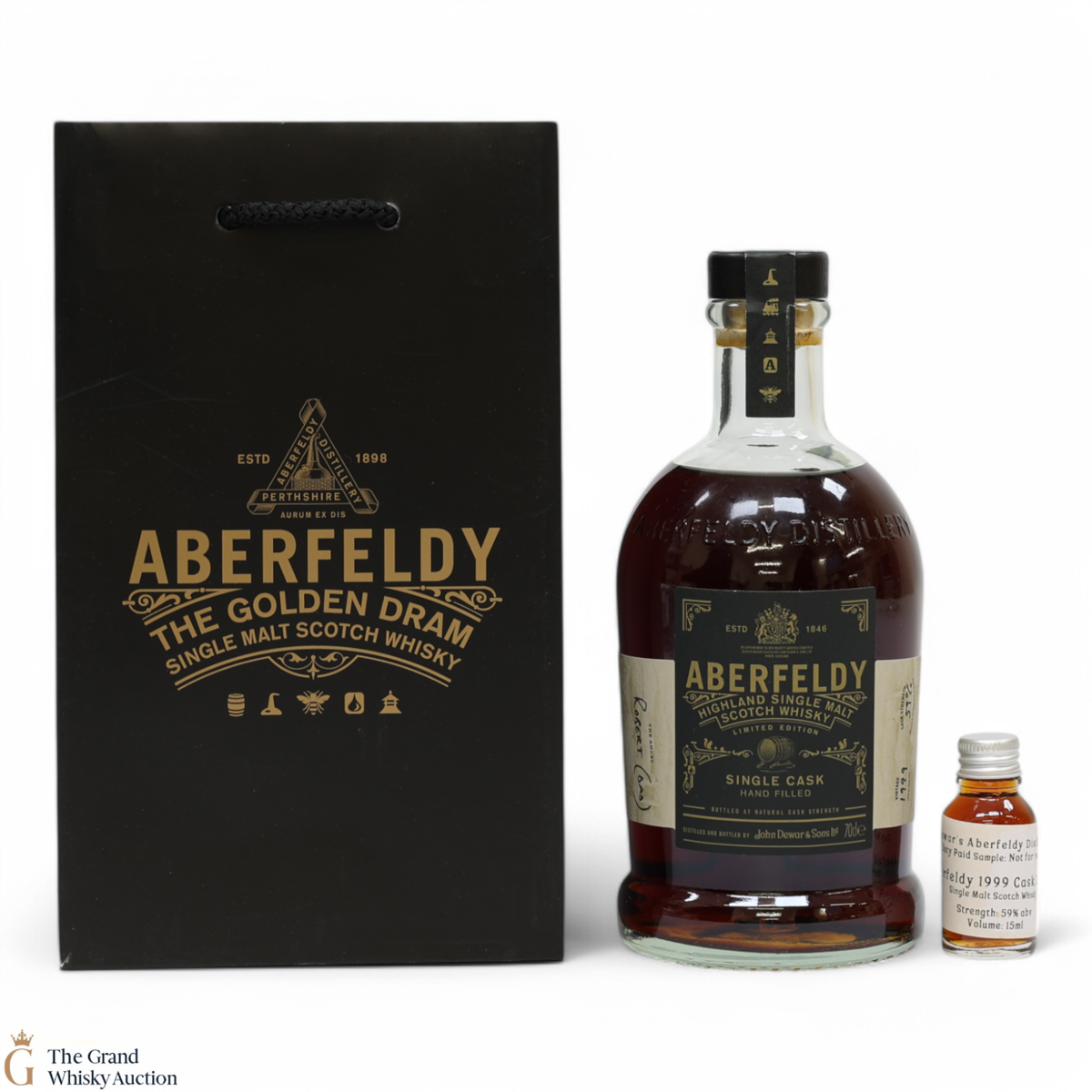 Aberfeldy -1999-2023 Single Cask #20665 (70cl + 1.5cl)