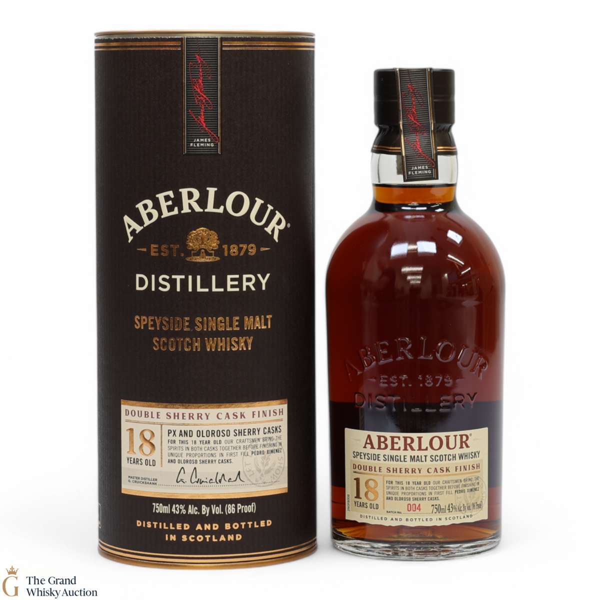 Aberlour - 18 Year Old - Double Sherry Cask Finish (75cl)