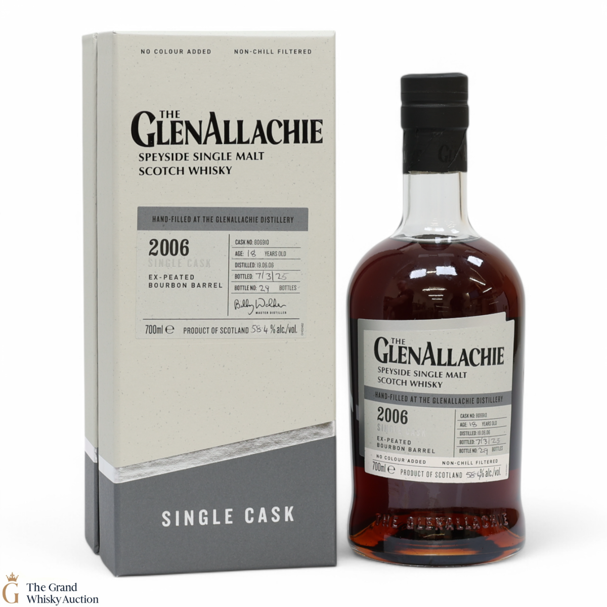GlenAllachie - 18 Year Old 2006 - Hand-Filled Single Cask #806910