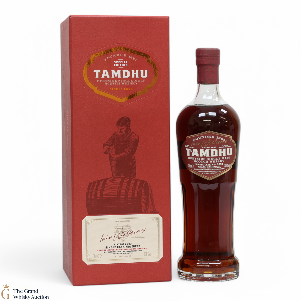 Tamdhu - 2003 Single Cask #5892 2020