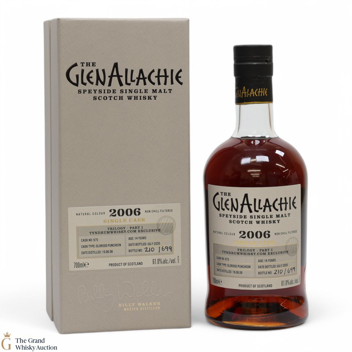 Glenallachie - 14 Year Old 2006 - Single Cask #675 - Tyndrum Whisky Trilogy Part I