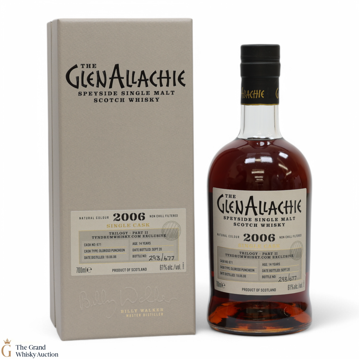 Glenallachie - 14 Year Old 2006 - Single Cask #671 - Tyndrum Whisky Trilogy Part II