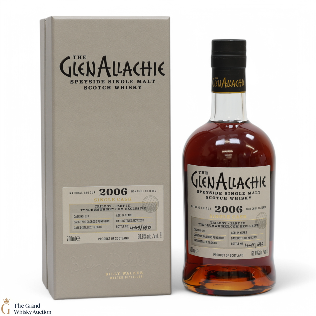 Glenallachie - 14 Year Old 2006 - Single Cask #678 - Tyndrum Whisky Trilogy Part III