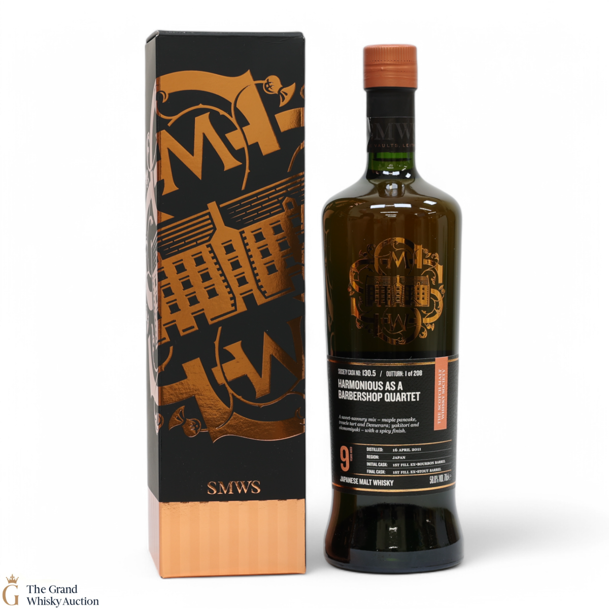 Chichibu - 9 Year Old - SMWS 130.5 - Harmonious as a Barbershop Quartet 