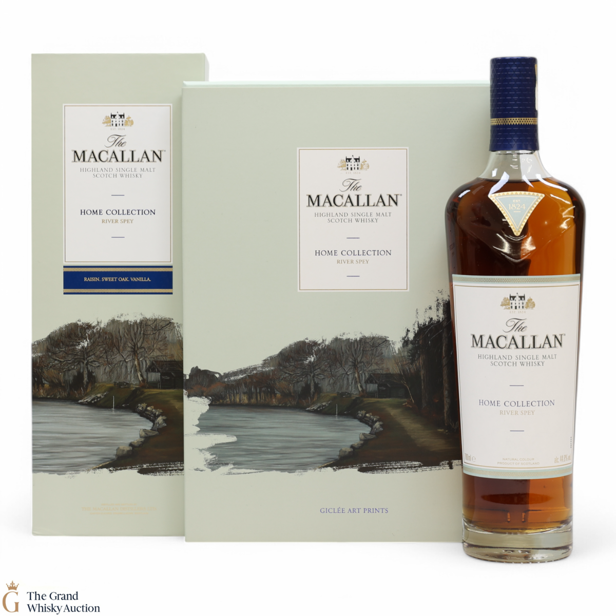 Macallan - Home Collection - River Spey (1x70cl) & Giclee Art Prints