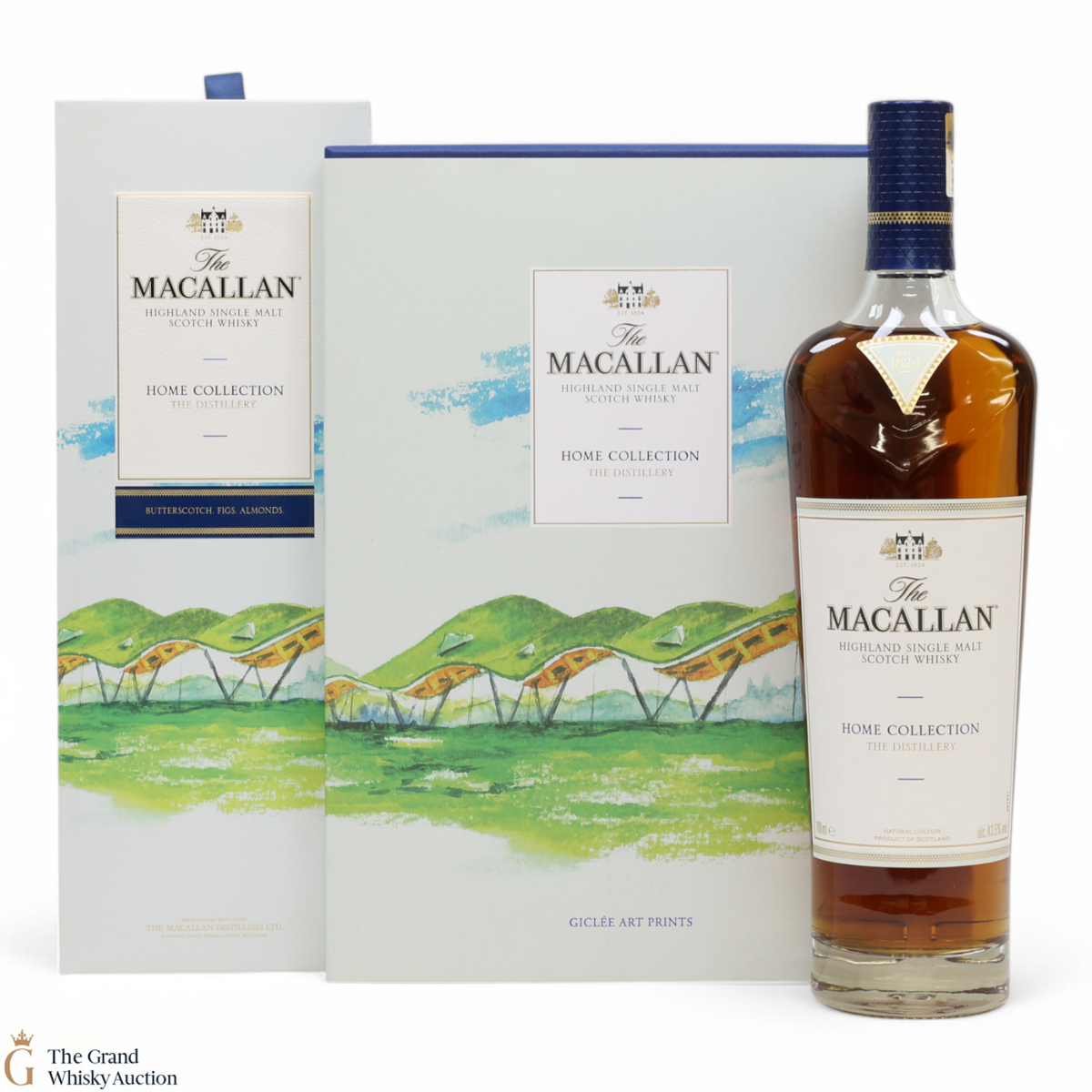 Macallan - Home Collection - The Distillery (1x70cl) & Giclee Art Prints