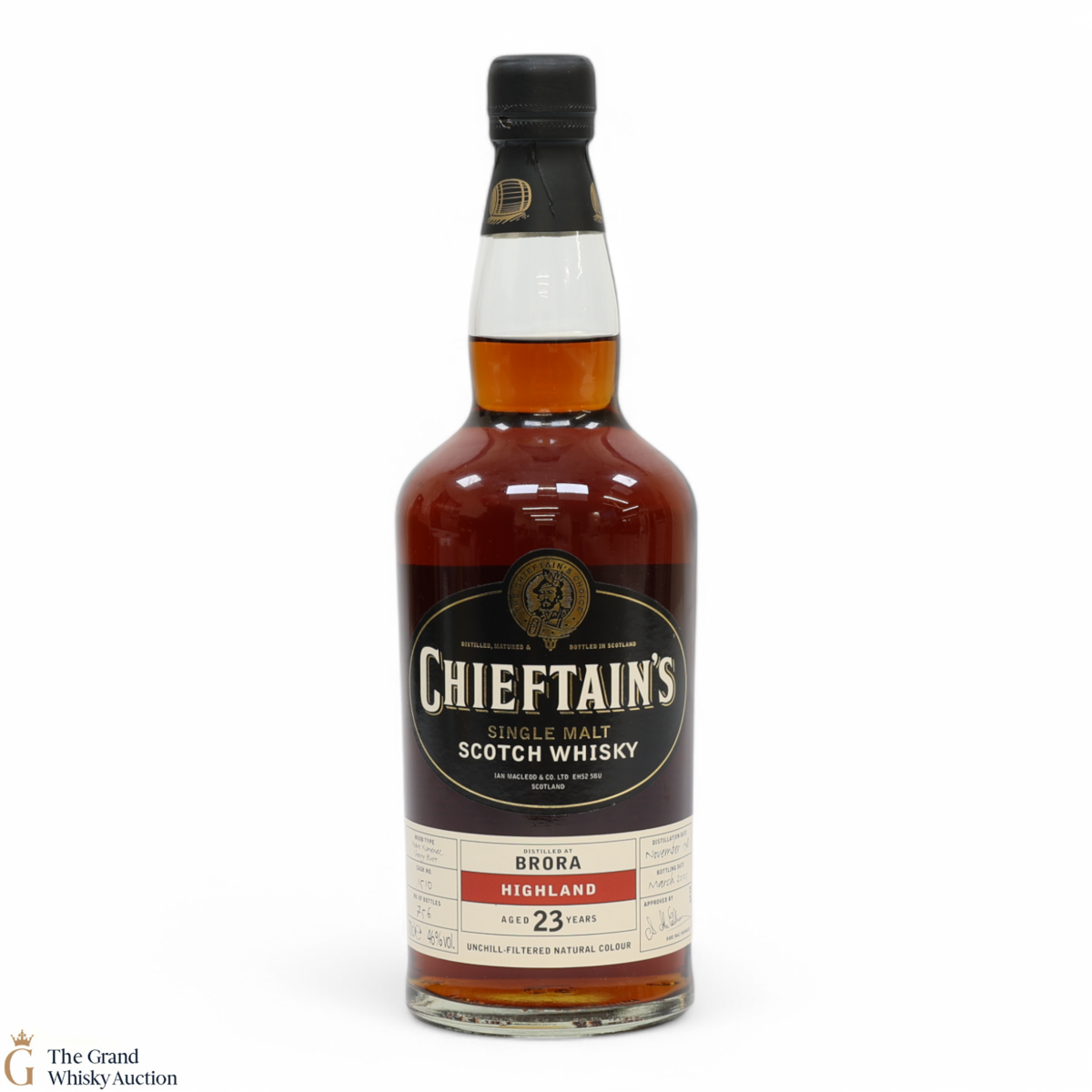 Brora - 23 Year Old 1981 - PX Sherry Butt #1510 - Chieftain's Single Malt