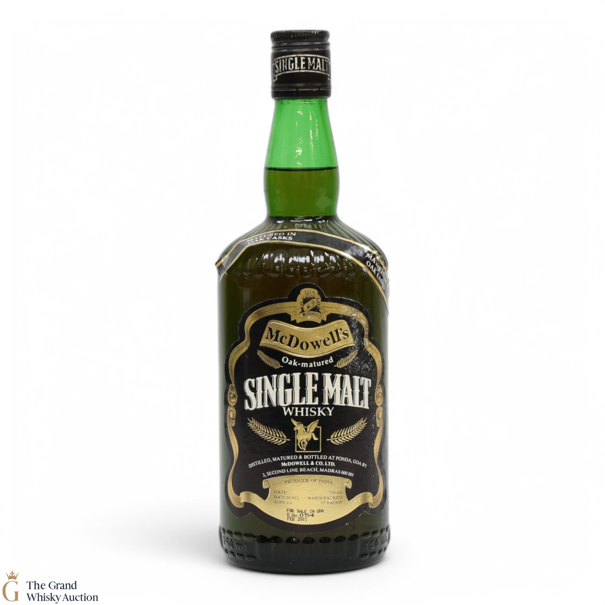 McDowell's - Single Malt Indian Whisky (75cl)