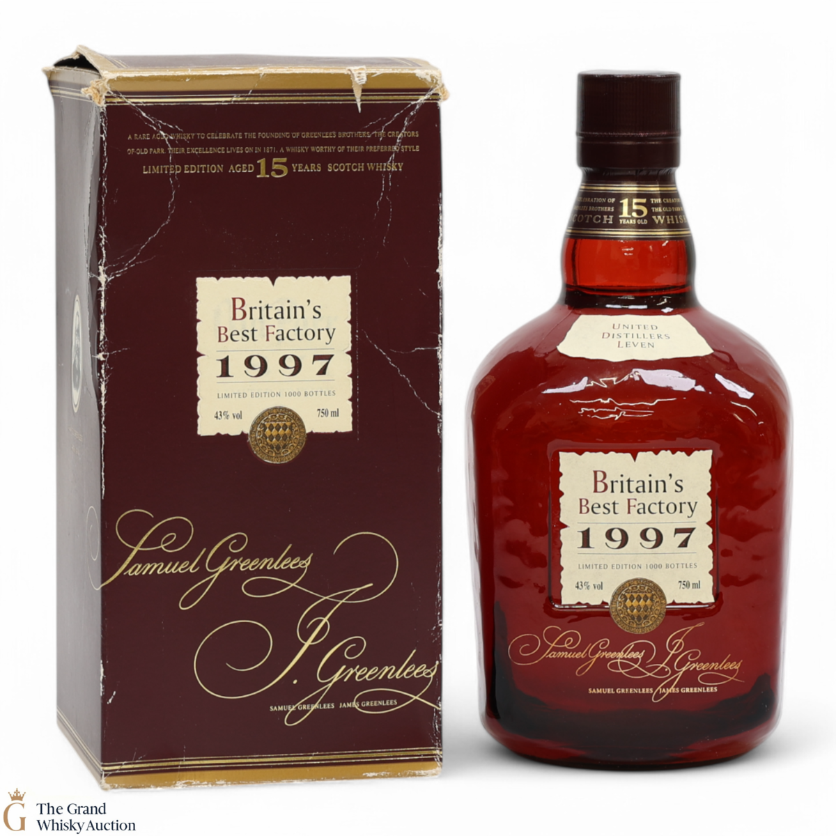 Old Parr - 15 Year Old - Britain's Best Factory 1997 (75cl)