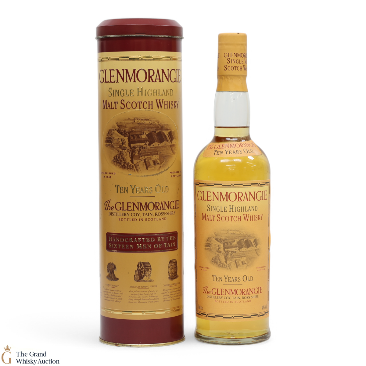 Glenmorangie - 10 Year Old 1990s Tin