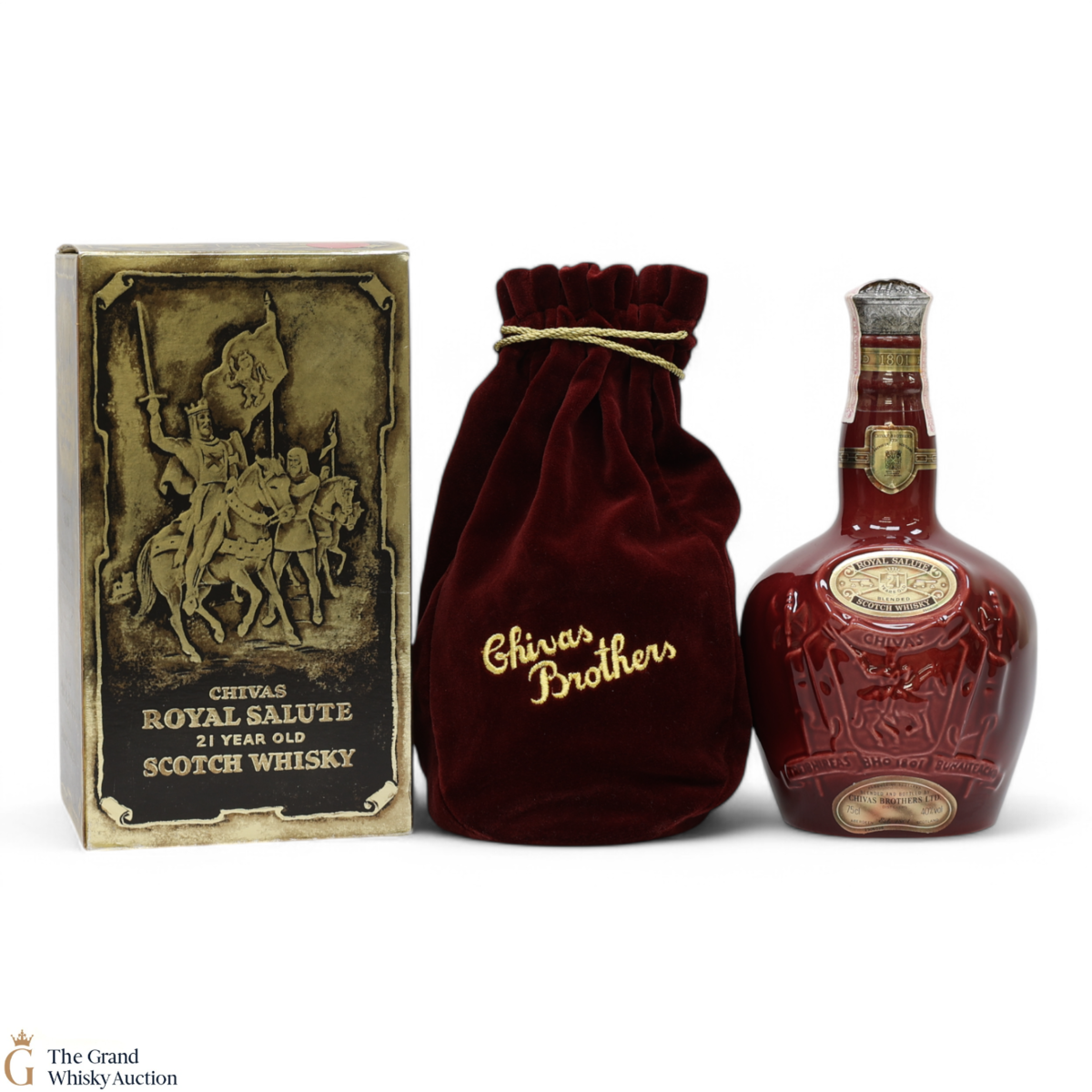 Chivas - Royal Salute - 21 Year Old - Ruby Flagon