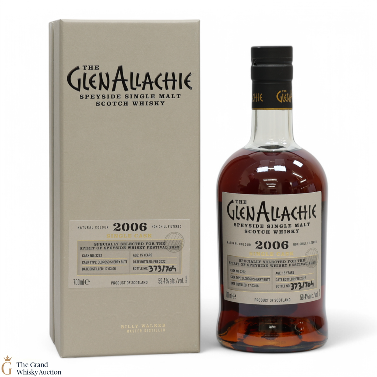 Glenallachie - 15 Year Old 2006 Spirit Of Speyside 2022 #3292