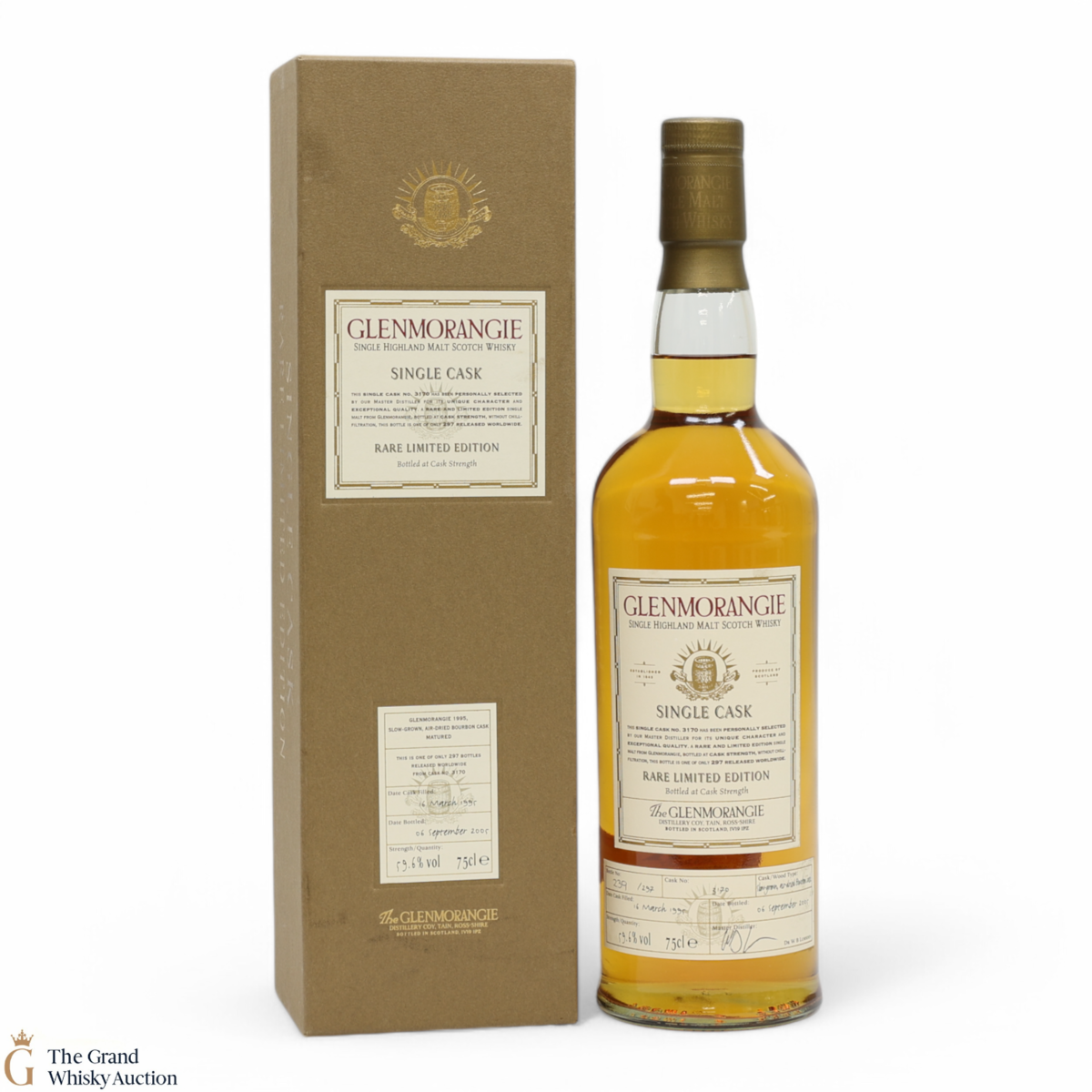 Glenmorangie - 1995 Single Cask #3170 - Rare Limited Edition (75cl)