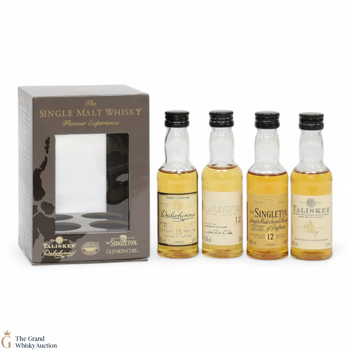 The Single Malt Whisky Flavour Experience (4x5cl)
