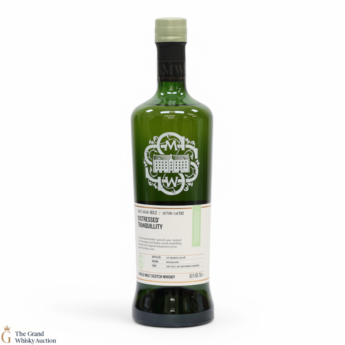 Harris - The Hearach - 6 Year Old 2018 - SMWS 163.2 - Distressed Tranquillity
