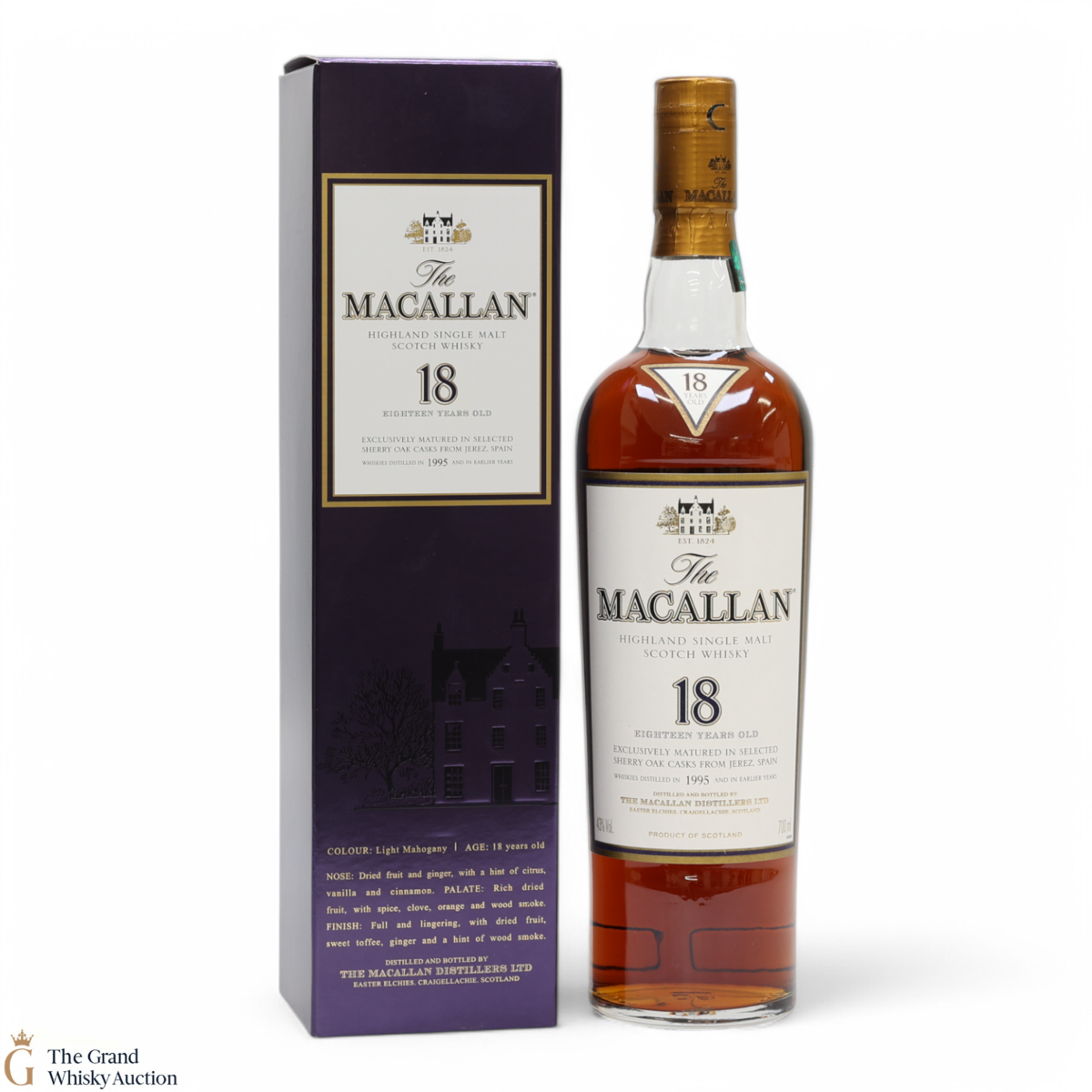 Macallan - 18 Year Old Sherry Oak (1995)