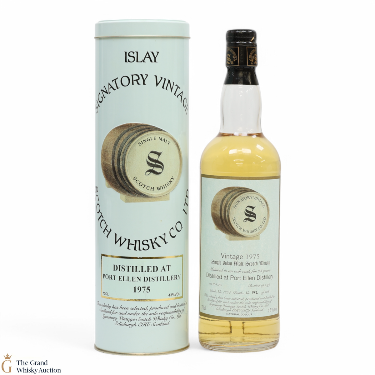 Port Ellen -  24 Year Old 1975 Signatory Vintage