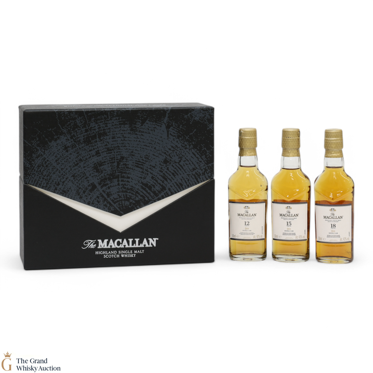 Macallan - 12, 15 & 18 YO Double Cask Set (3 x 5cl)
