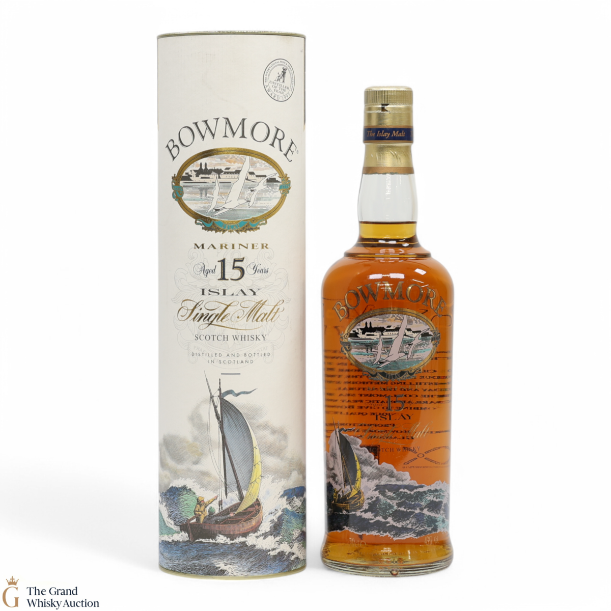 Bowmore - 15 Year Old Mariner Screen Print 1990s
