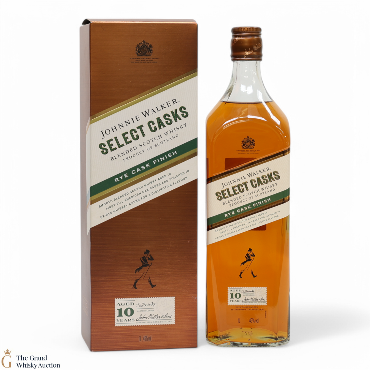 Johnnie Walker - 10 Year Old - Select Casks - Rye Finish (1L)