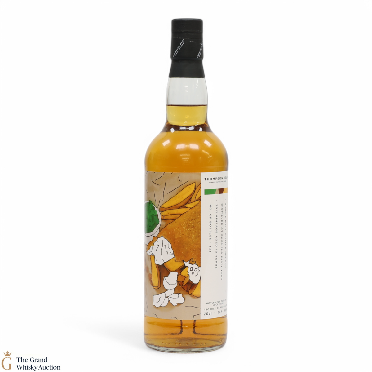 Caol Ila - 10 Year Old 2011 Thompson Bro's Fiddlers Loch Ness