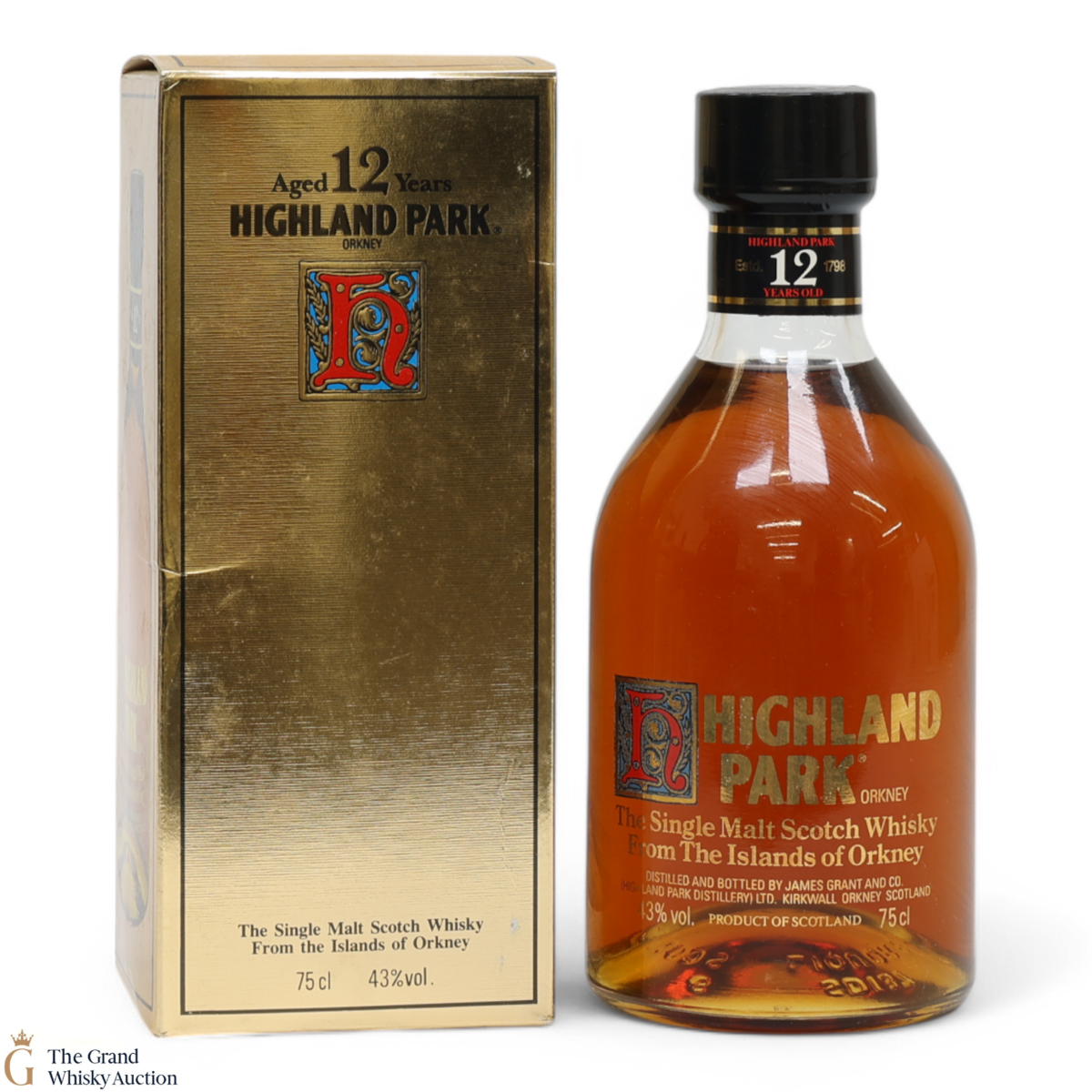 Highland Park - 12 Year Old 1980's (75cl)