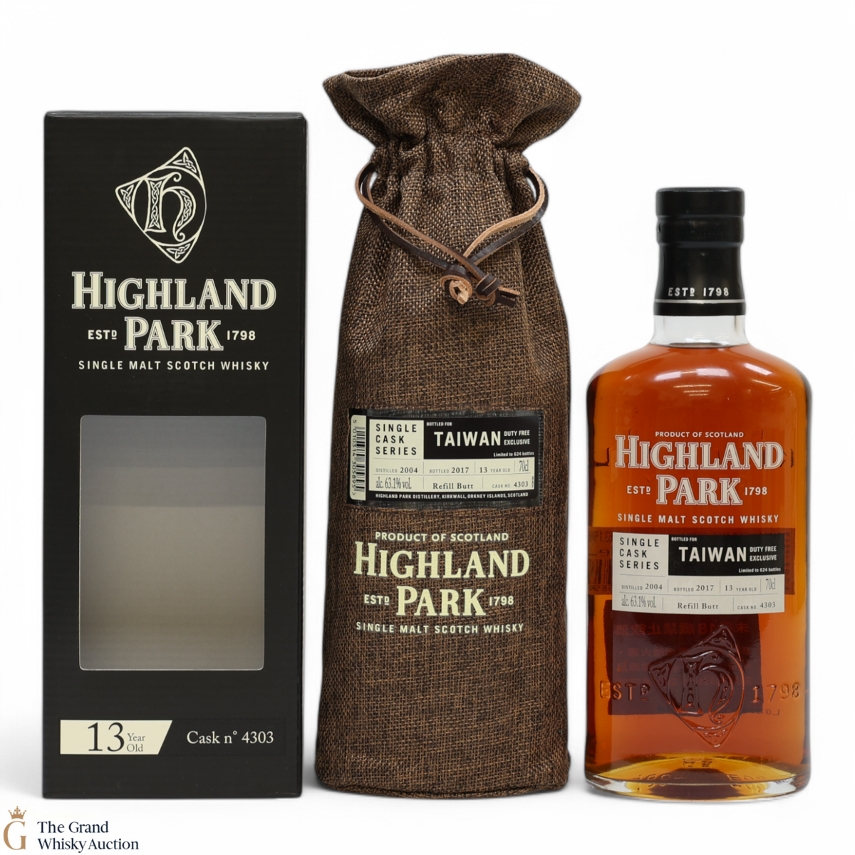 Highland Park - Single Cask Series -Taiwan Duty Free Exclusive #4303
