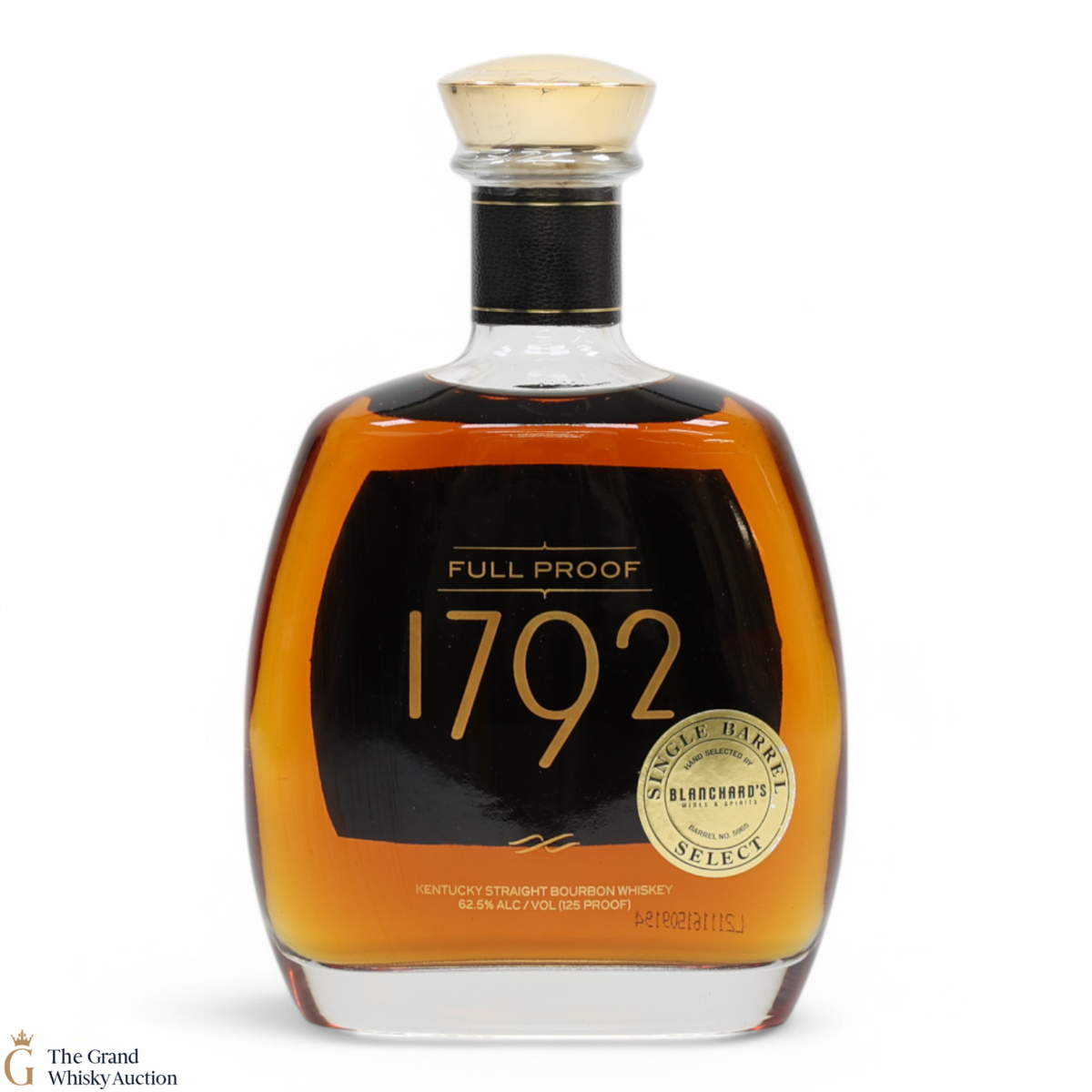 Barton - 1792 - Full Proof Bourbon 62.5% - Single Barrel Select - Blanchard's (75cl)