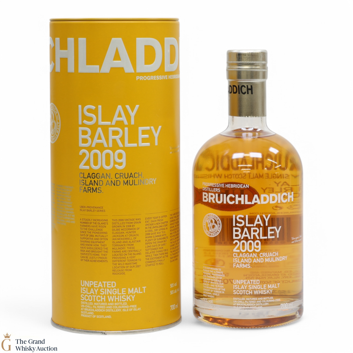 Bruichladdich - Islay Barley - 2009 Claggan, Cruach, Island and Mulindry Farms