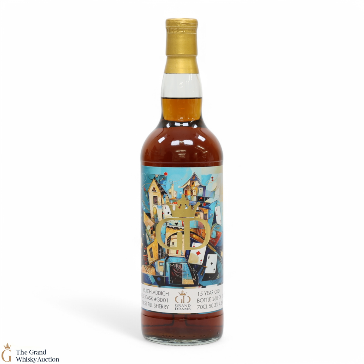 Bruichladdich - 15 Year Old Single Sherry Cask #GD01 - Grand Drams 