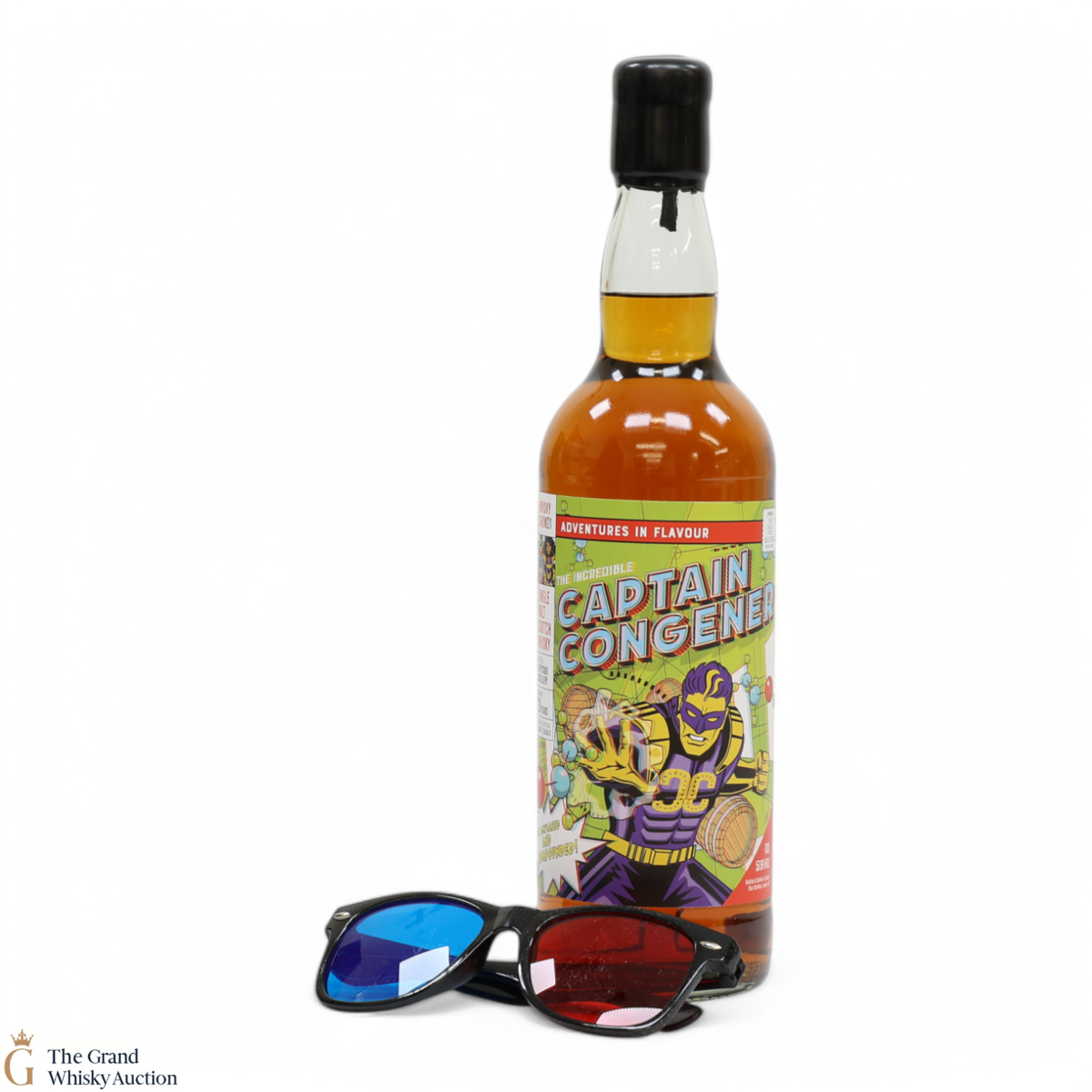 Speyside - 20 Year Old 2001 - Captain Congener - Whisky Show 2021 & 3D Glasses
