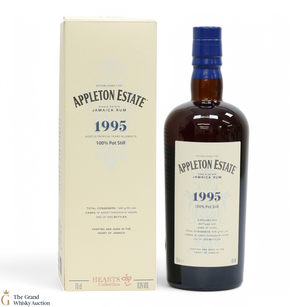 Appleton Estate - 25 Year Old 1995 Velier - Hearts Collection (Rum)