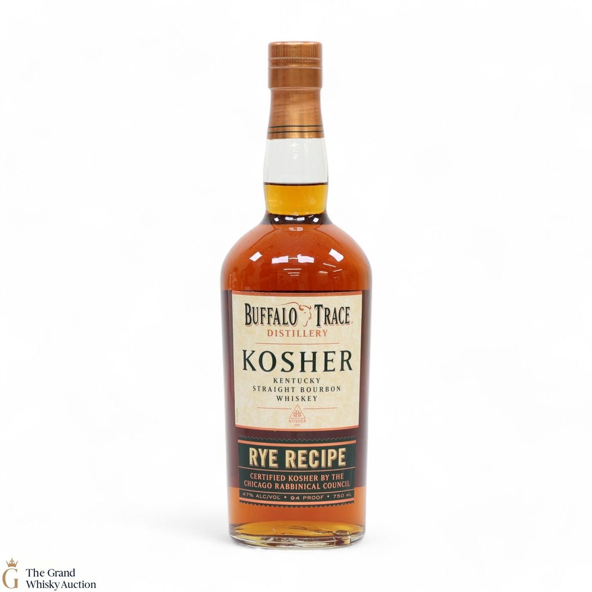 Buffalo Trace - Kosher Rye Recipe 94 Proof 75cl