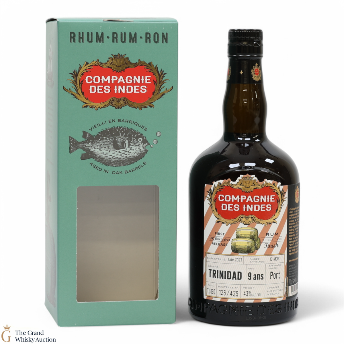 Compagnie des Indes - 9 Year Old - Trinidad Port Finish