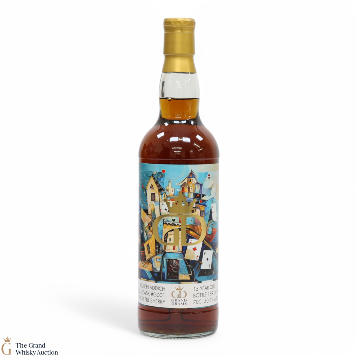 Bruichladdich - 15 Year Old Single Sherry Cask #GD01 - Grand Drams 