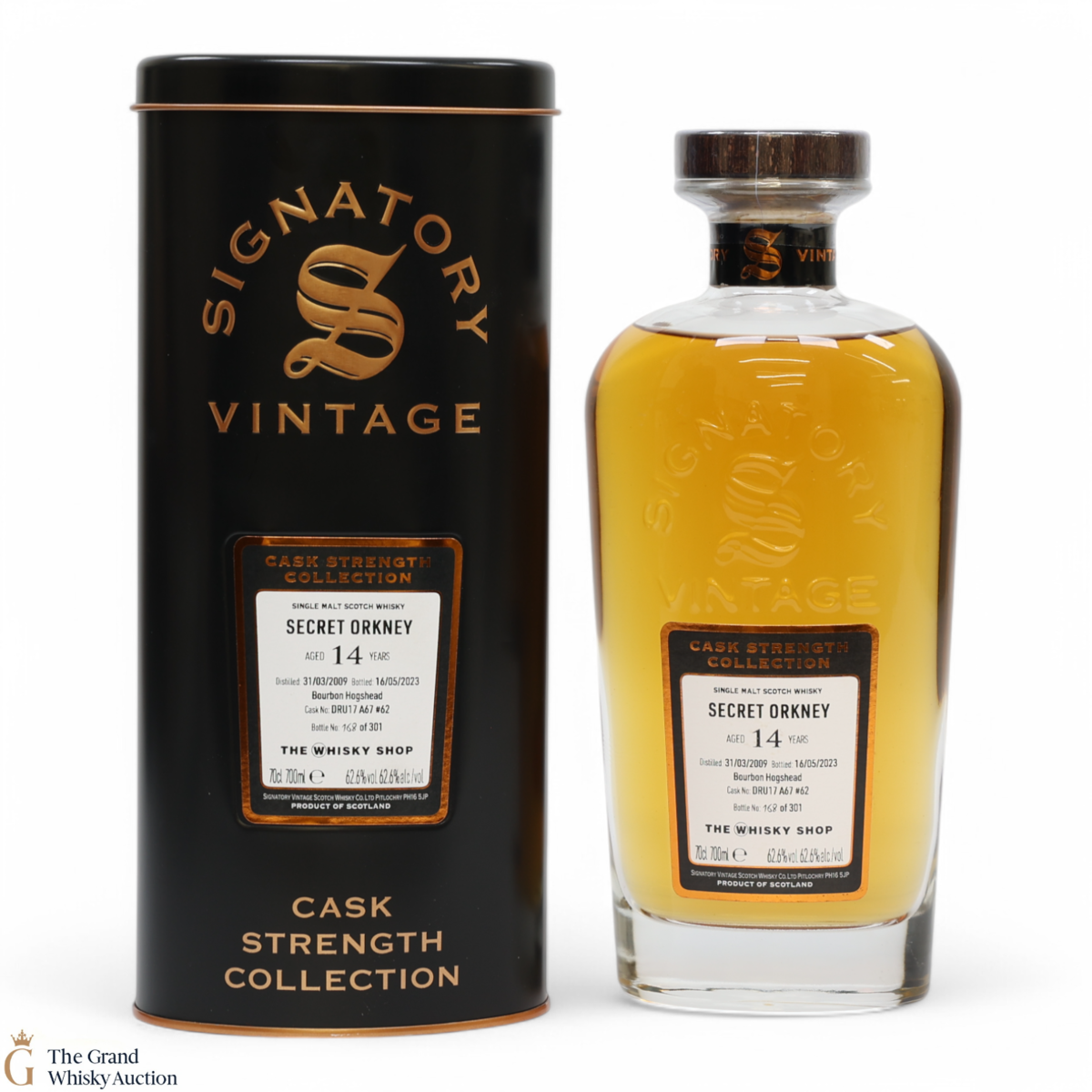 Orkney - 14 Year Old 2009 #62 - Signatory Cask Strength Collection